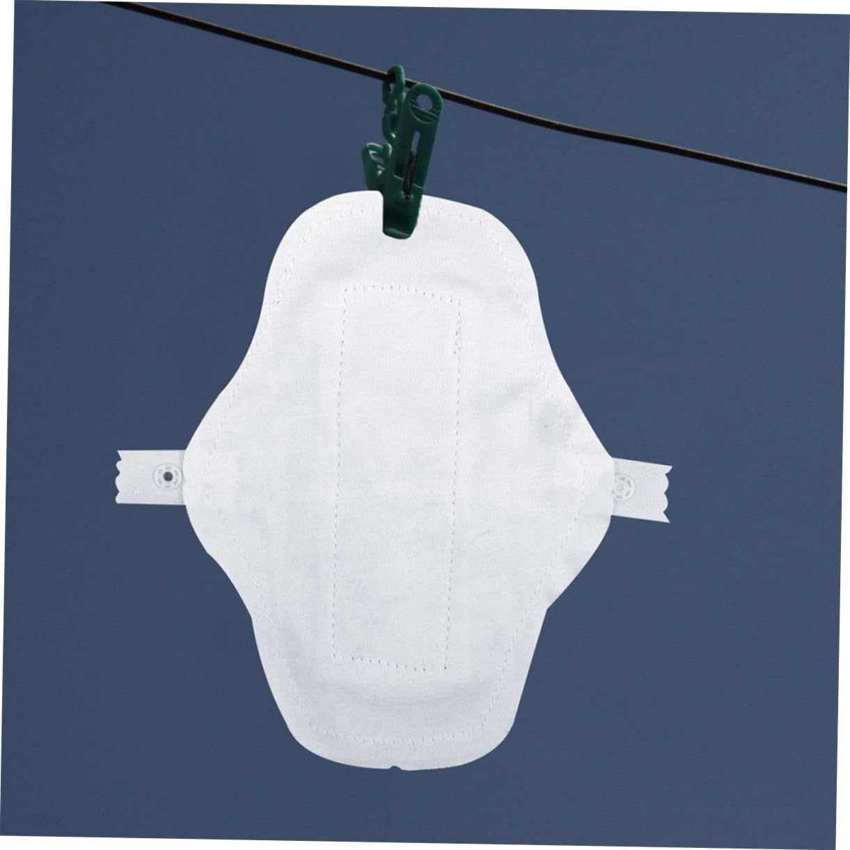 10pcs Washable Menstrual Cloth Pads with Hidden Snap Breathable Cotton Sanitary Towels for Women and Puerpera Reusable Overnight Period Pads for Leak Protection and Comfort