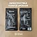 OpenGlass Van Mods - Dodge Ram ProMaster Van Sliding Door Handle Upgrade - All Years (2014-2026) - Long Handle, Ergonomic Finger Scoops & Hanging Hook - 1 min Install, Virtually Indestructible
