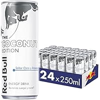 Red Bull Bebida Energética, Coco y Arándanos, 24 x 250 ml