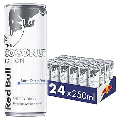 Red Bull Bebida Energética, Coco y Arándanos, 24 x 250 ml | Ya disponible en tu tienda friki favorita! En mundofriki.es!