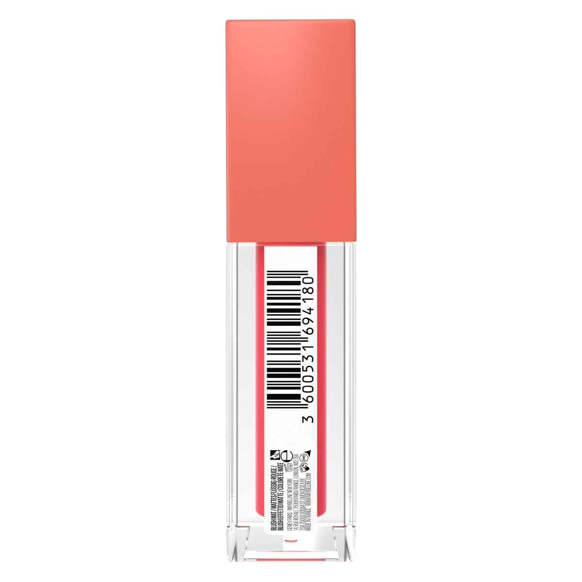 Maybelline New York Sunkisser Hazy Matte Blush 30 Pink Mirage, delikatnie topiący się róż w kolorze różowym dla efektu Sunkissed z matowym wykończeniem, 4,7 ml