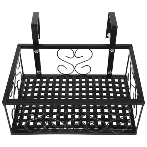 Soporte para macetas colgante anticaídas para barandillas de balcón 2