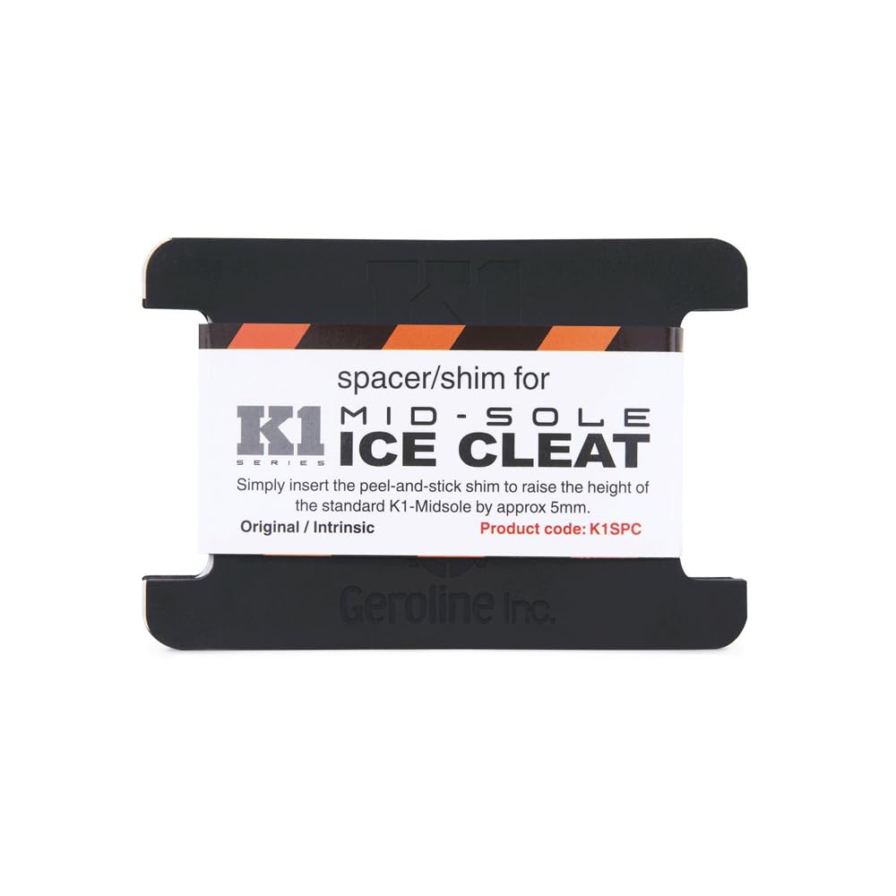 K1 SeriesK1 Mid-Sole Ice Cleat Spacer - for K1 Midsole Ice Cleats - Original Mid-Profile Accessory Adds Height for Better Traction