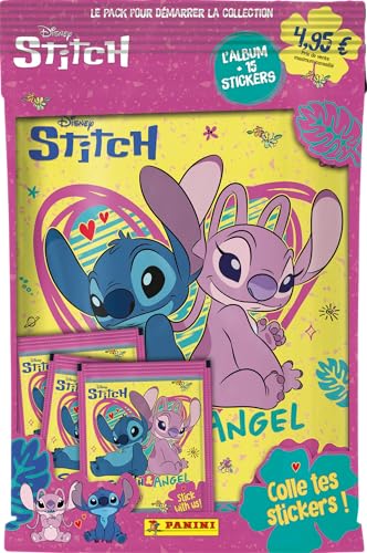 Panini Stitch 3 - Stitch & Angel Album + 3 Pochettes