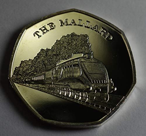 Superb Full Set of 'STEAM AND STEEL' Iconic Locomotives Commemorative Coins. Fine Silver. FLYING SCOTSMAN, THE MALLARD - Image 3