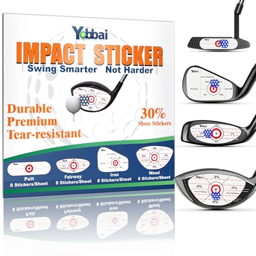 Yobbai Golf Impact Tape 400Pcs
