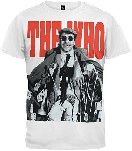 Old Glory The Who - Mens Getting In Tune T-shirt Large White