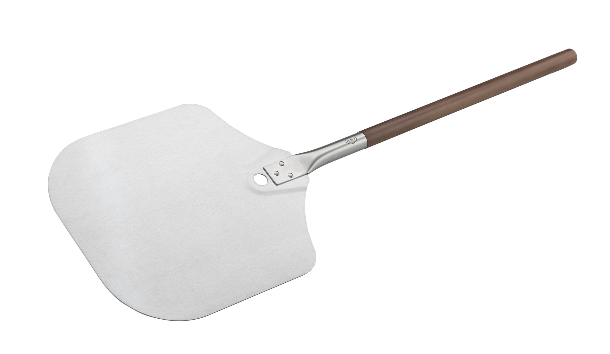 RÖSLE Set per pizza al barbecue con 3 accessori inclusi, pietra refrattaria, pala per infornare la pizza e coltello per pizze e focacce, per preparare una pizza croccante come con il forno a legna