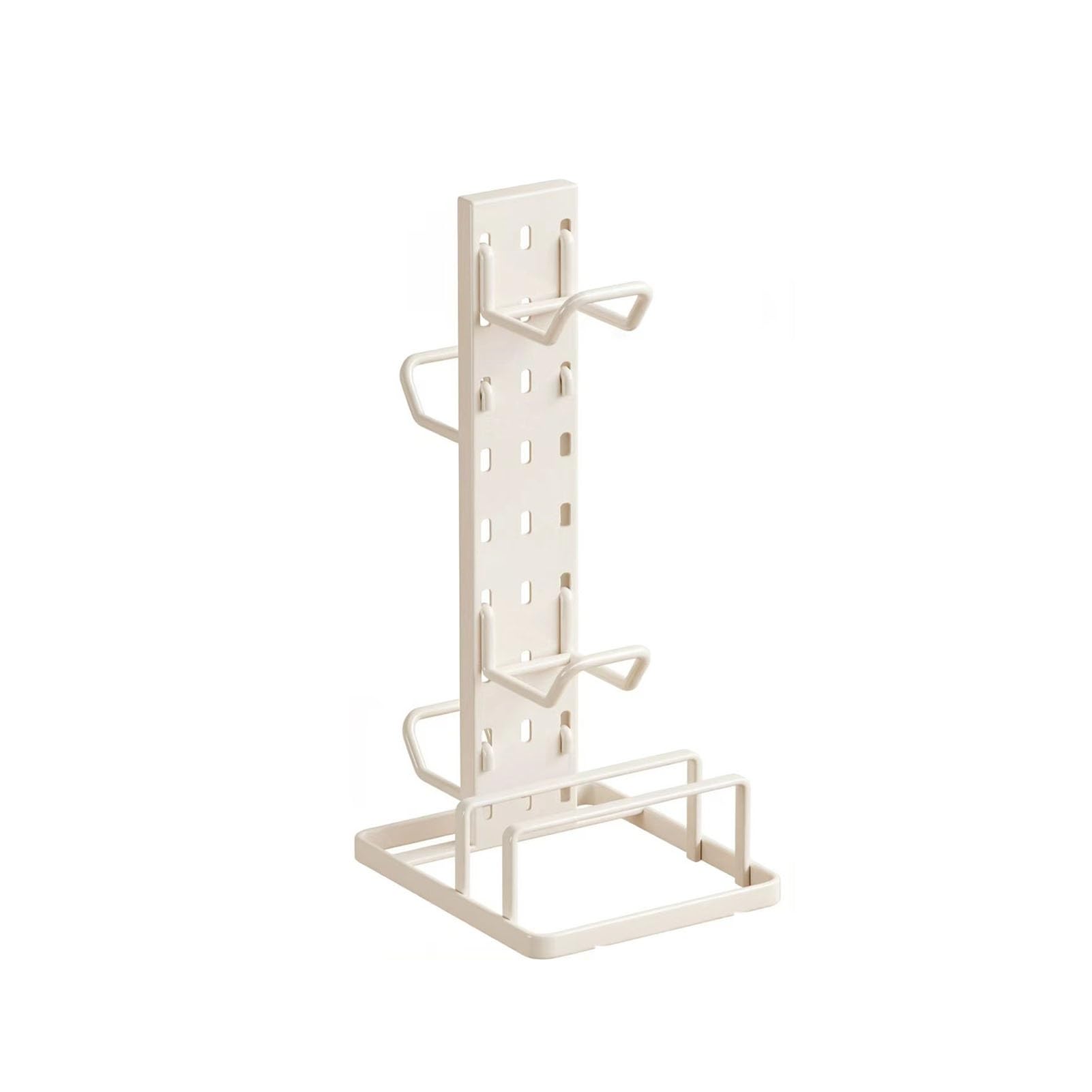 Soporte for Auriculares supraaurales/Organizador de Control de Juegos de Escritorio: Ganchos de Varios Niveles, Capacidad de Carga de 12 kg, configuraciones de Escritorio(White)