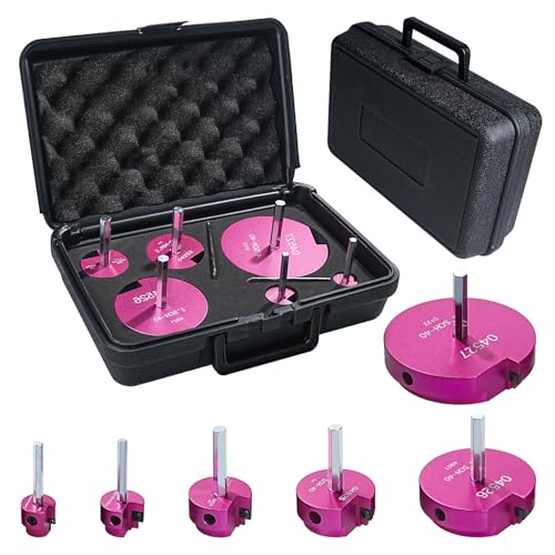 6 Pack PVC Pipe Reamer Kit, Fitting Saver Drill Tool Set