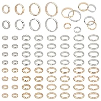 Amazon.com: PH PandaHall 80pcs Round Bead Frame, Brass