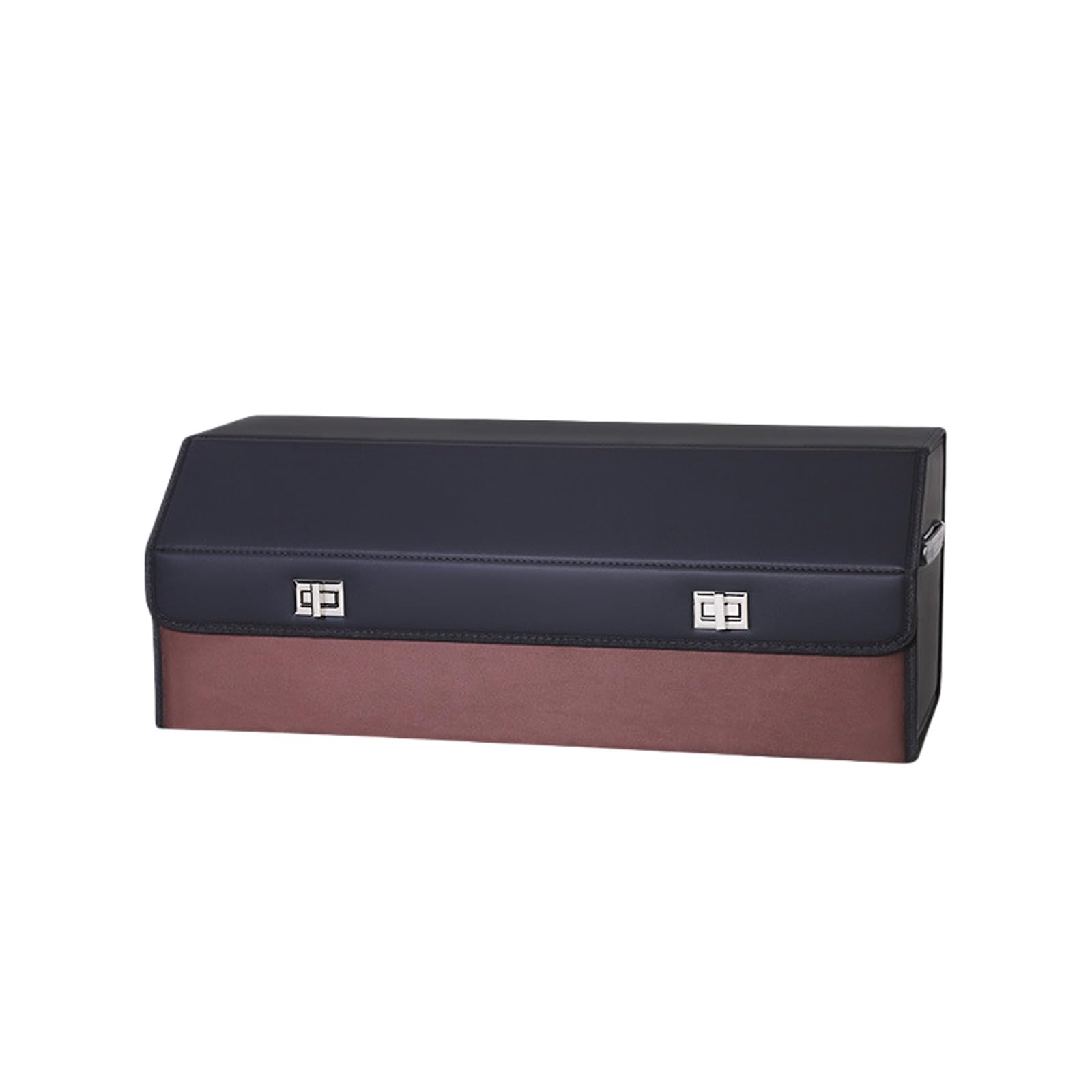 Dfrywdgsey Brown Large Capacity Folding Car Organizers For Trunk For Suv(Brown)