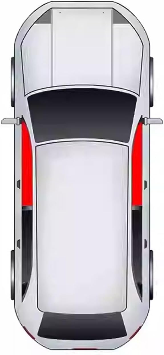 Car Window Shades Shield Visor For Grand For Koleos For Geely For Monjaro KX11 2024 2025 Car Sunshade Front Curtain Insulation Glass Sunscreen(C)
