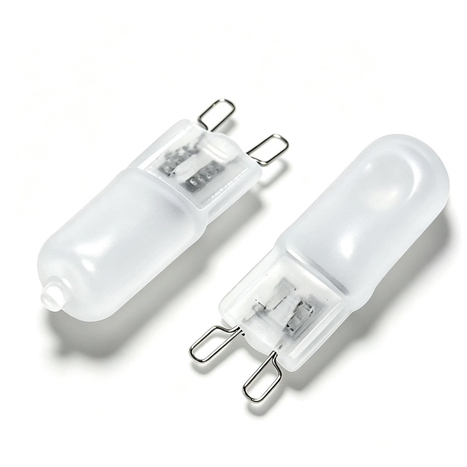 20PCS Frosted Lense G9 230V 60W Halogeng Leuchtmittel G9 T4 JCD Typ Warmweiß Dimmbar