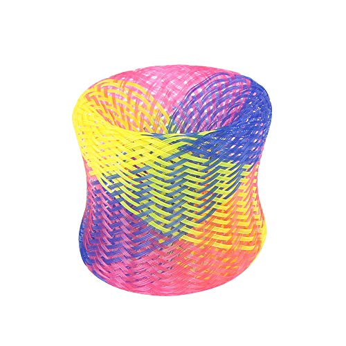 DragonPad pacote com 10 brinquedos de tubo de mola para gatos coloridos que balançam a mordida de ny