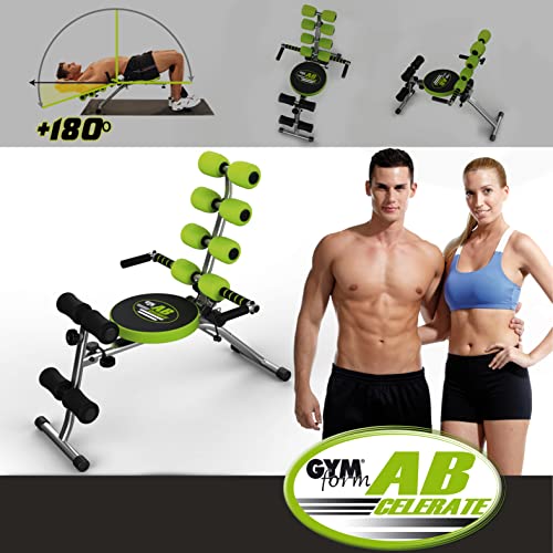GYMFORM AB Celerate, Macchina addominale 6 in 1 (1...