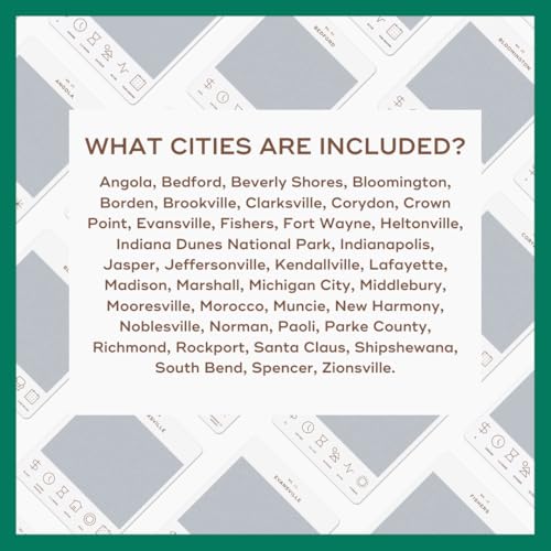 Image of Indiana Adventure Bucket List: 50 Scratch-Off Cards for Outdoor Activities, Tourist Attractions, and Road Trips - Perfect Travel Gift and Guide for Exploring