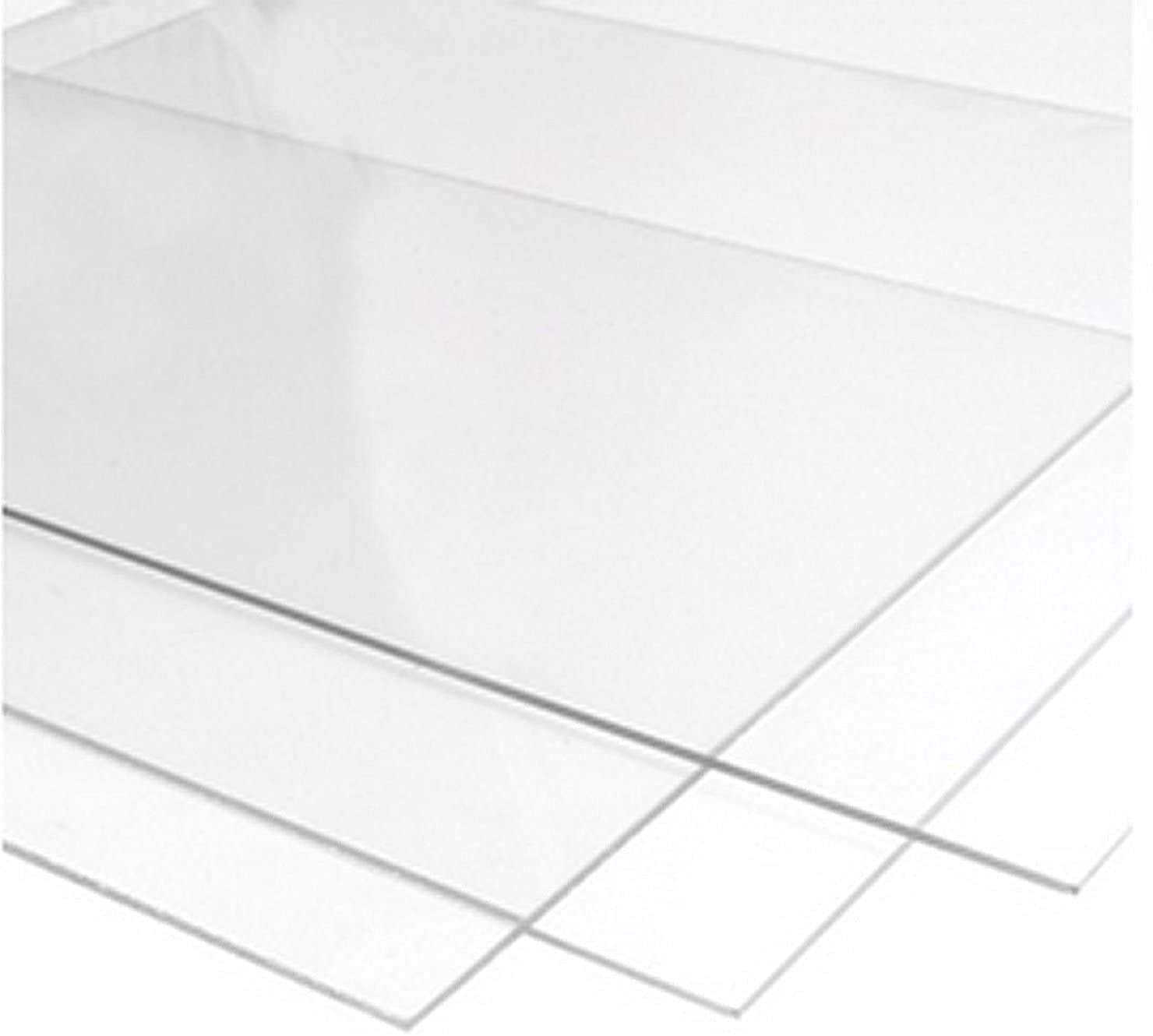 Clear Acrylic Sheets Sign Acrylic Panel Perspex Sheet Glass Replacement Plastic Sheet 3mm 600mm x 100mm