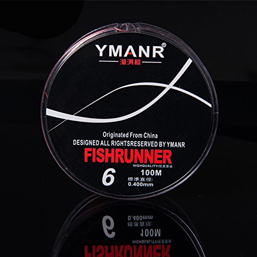 Generic Burdy, 4.0 100M Fishing Line Fluorocarbon Fishing Lines Strong Multifilament Nylon