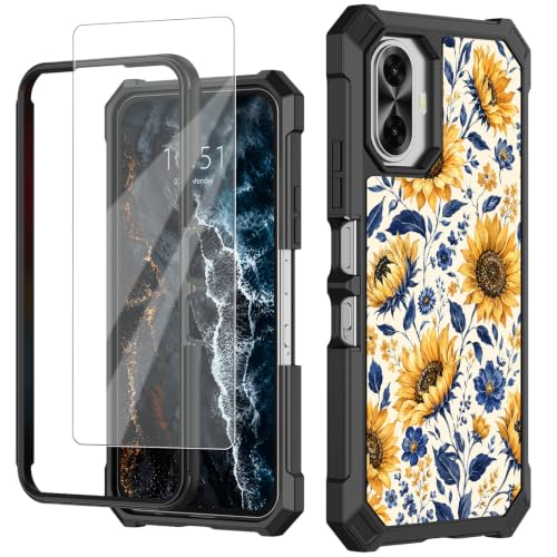 Case for TCL K70 5G/TCL K70 XE with Screen Protector, Wireless Charging