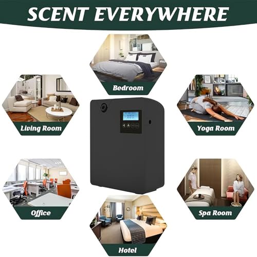 Machine à air parfumée intelligente WiFi et diffuseur nébulisation 2000 m² - 8