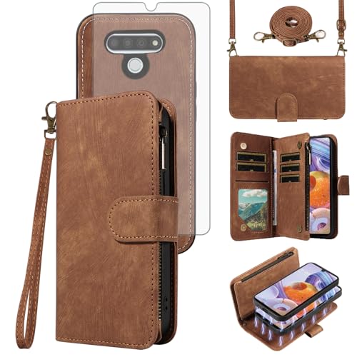Fermeture Éclair anti-chute pour Étui LG Stylo 6 Portefeuille