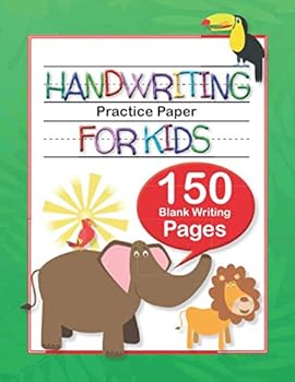 Paperback Handwriting Practice Paper for Kids: 150 Blank Writing Pages (Book 2) Book