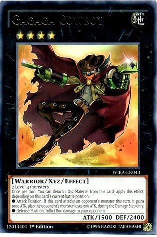 Yu-Gi-Oh! - Gagaga Cowboy - WIRA-EN043 - Raro - 1ª Edición (WIRA-EN043) - Wing Raiders - 1ª Edición - Raro