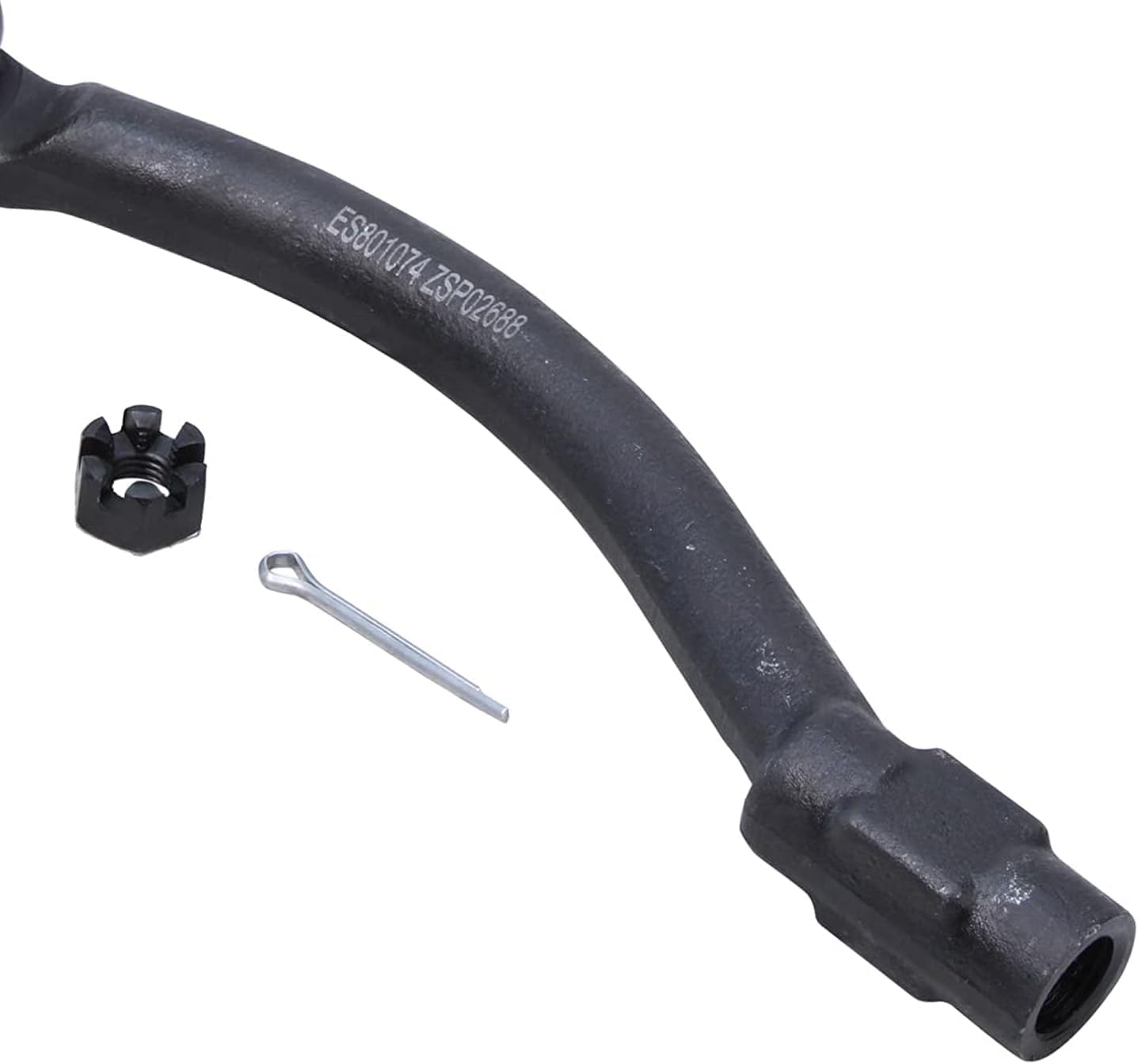 Detroit Axle - Front Left Outer Tie Rod for 2011-2016 Hyundai Elantra 2012-2017 Veloster Elantra GT Coupe 2014-2019 Kia Soul EV, Driver Side Outer Tie Rod End Replacement