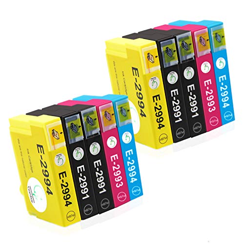 Gootior Cartouche d'encre 29XL Compatible pour 29xl Multipack Expression Home XP-345 XP-245 XP-445 XP-342 XP-332 XP-442 XP-432 XP-247 XP-335 XP-235 XP-435 (4 Noir, 2 Cyan, 2 Magenta, 2 Jaune) Cover