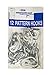 IDS INTERNATIONAL DESIGN SUPPLIES Pattern Hooks C15 - Use to Hang and to Store Patterns. (12 Pieces) Kit