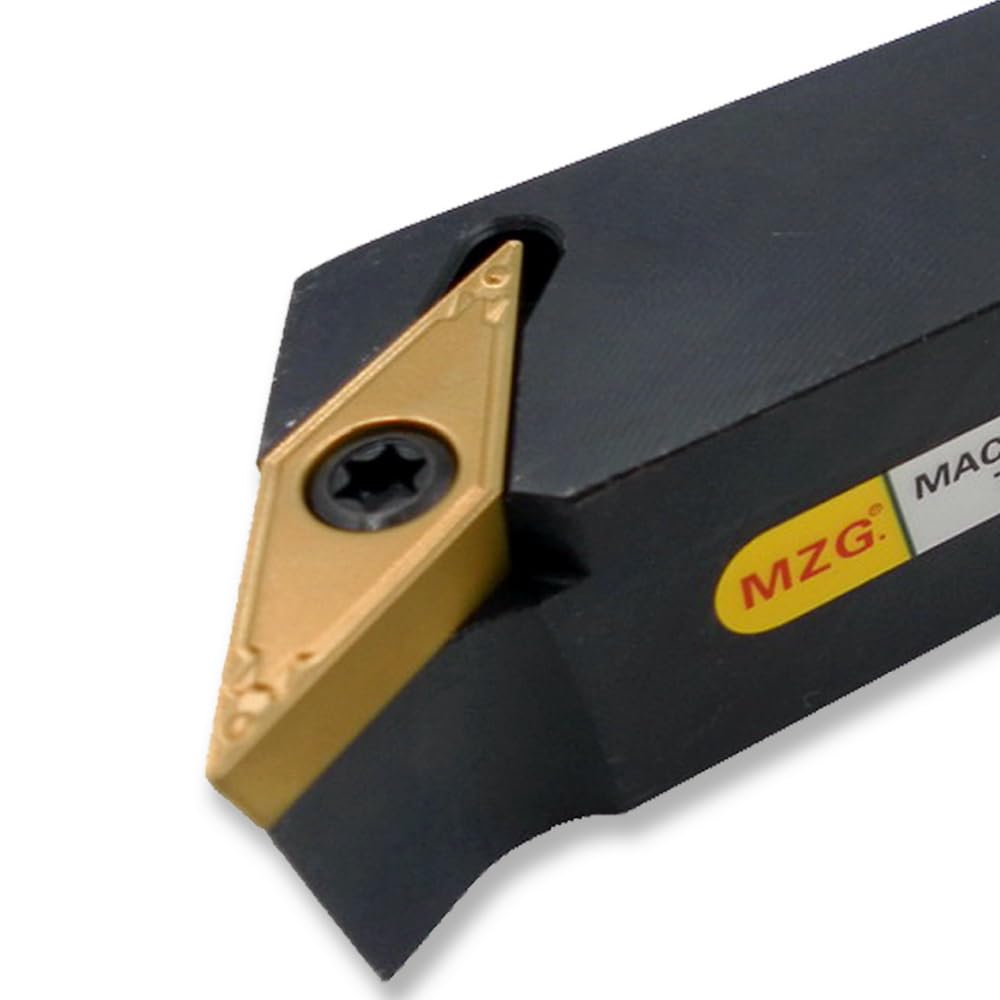 1pc SVQBR 25 * 25 20 * 20 Lathe Cutter Bar Hole Processing Clamping Locked Boring VBMT Toolholder CNC External Turning Tool Holder(no Inserts)(SVQBR1616H11)
