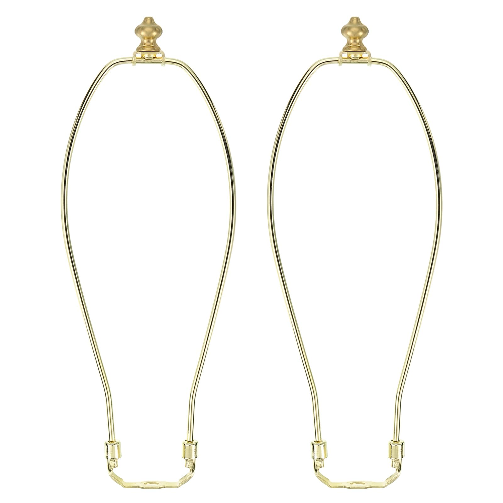 PATIKIL 12 Inch Lamp Harp Kit with 1 Inch Height Solid Brass Finial