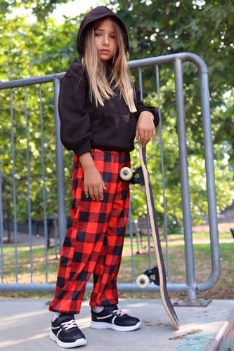 Image of Arshinet Girls 2 Piece Outfits Hoodie Sweatsuit Sets Oversized Sweatshirt and Baggy Fall Fashion Sweatpant with Pockets