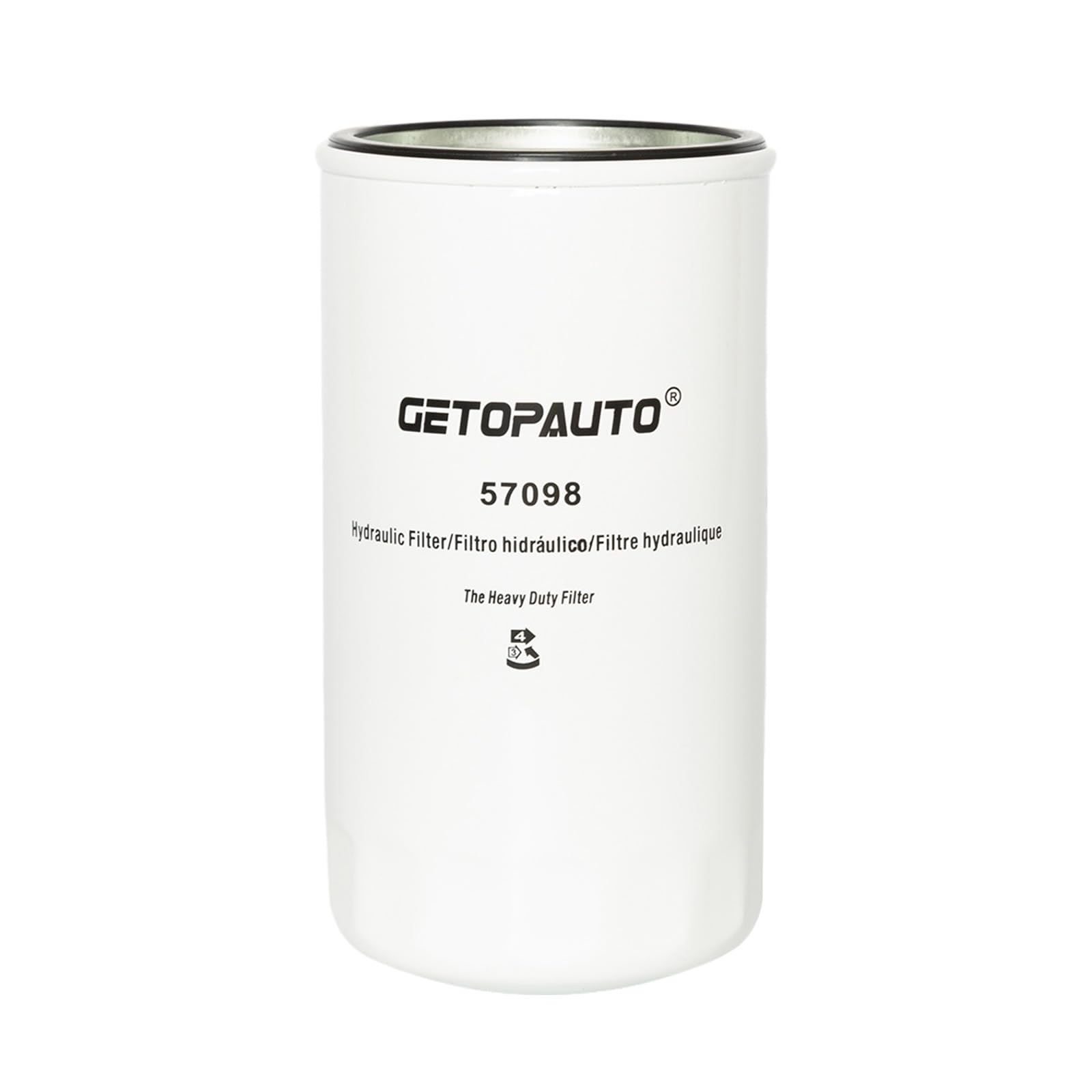 GETOPAUTO 57098 Hydraulic Oil Filter Compatible with Kubota Tractor L2900 L3130 L3300 L3410 L3430 L3560 L3710 L4600 L5040 M7040 MX4800 Replace P551779 HF35274 HHTA0-37710