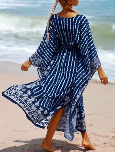 Caftans for Women Beach Kaftan Dresses Swimsuit Cover Up Caftan Dress — view 5