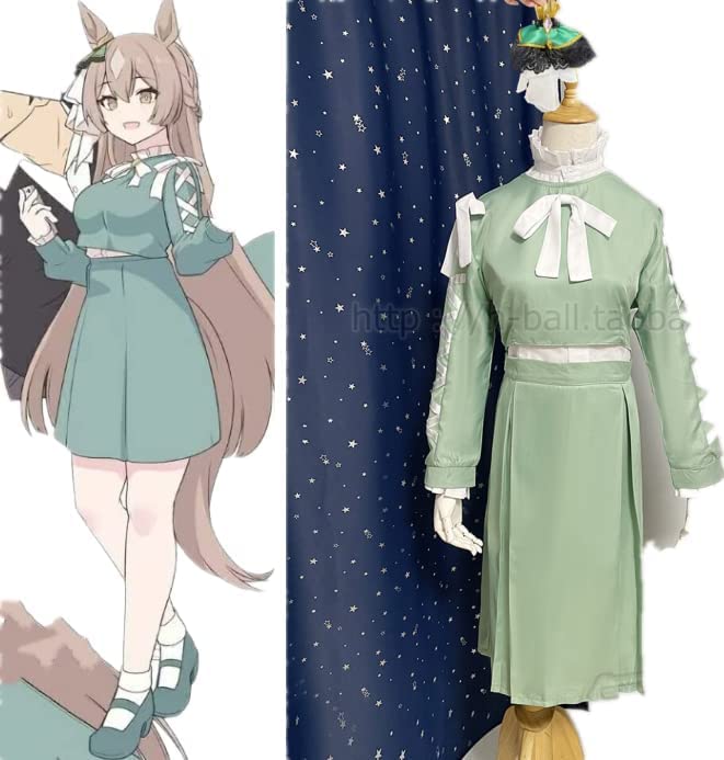Amazon.co.jp: 髪飾り付き ウマ娘 プリティーダービー コスプレ サトノ 