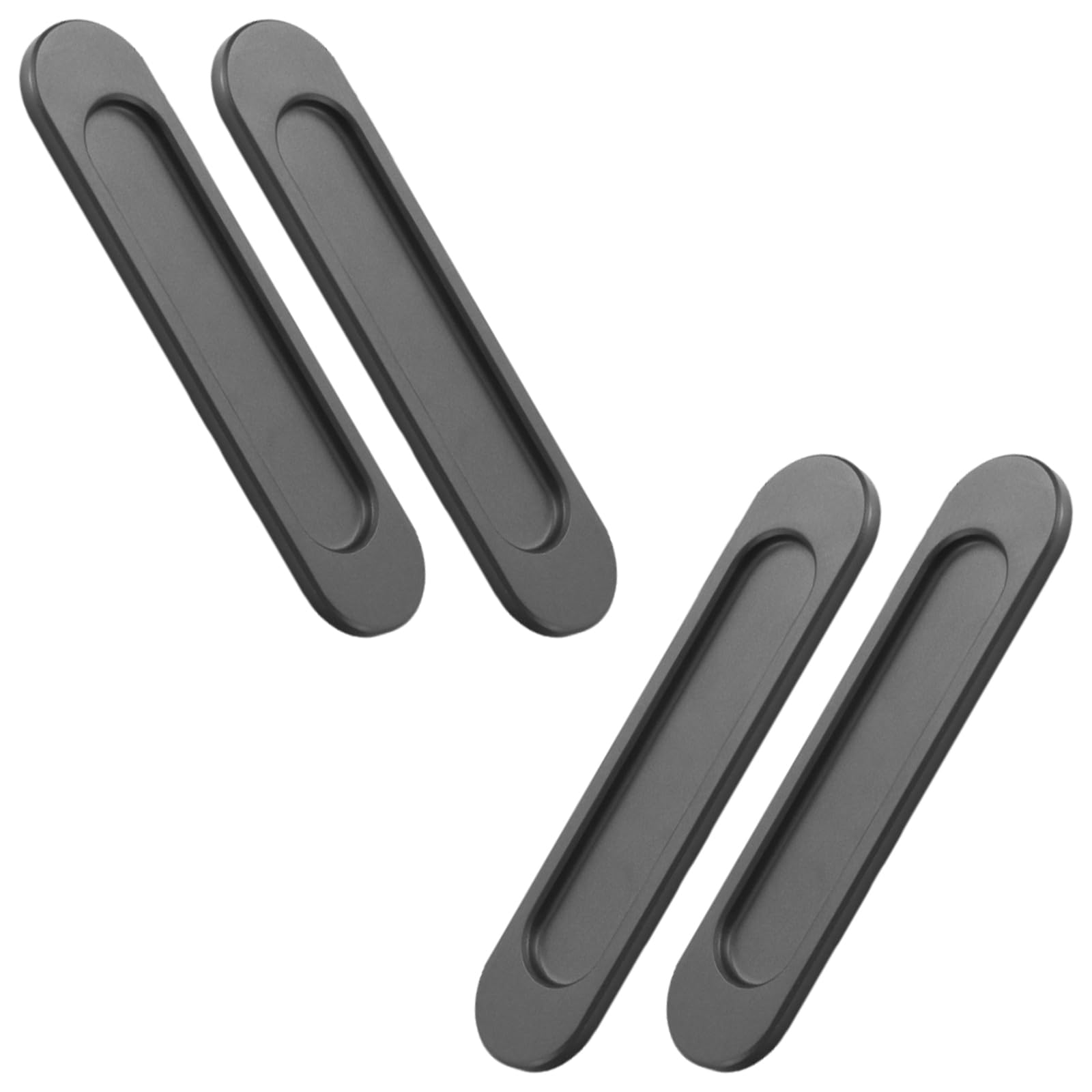 XuQiZZpp 4lots Multipurpose Sliding Door Pull Handles Rustproof Door Knobs Furniture Hardware Handle for Sliding Barn Door