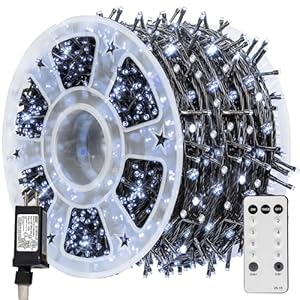 TW SHINE Christmas Lights, 600 LED ...