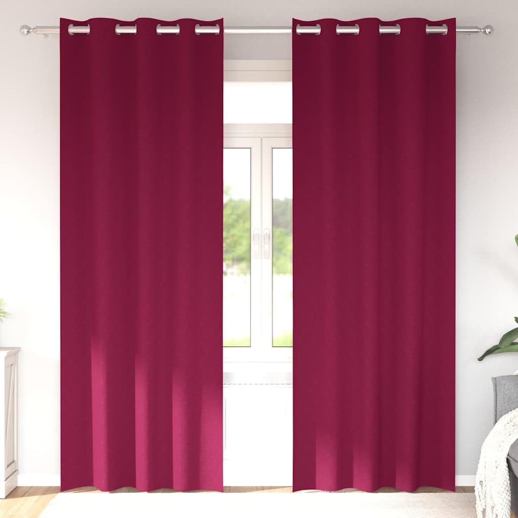 Rideaux occultants pour bloquer la lumière du jour : lot de 2 opaques 225x140