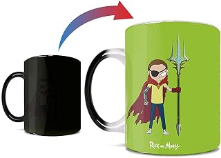 Morphing Mugs Rick and Morty – Evil Morty Smith - One 11 oz Color Changing Ceramic Mug – Image Revealed When HOT Liquid Is Added!