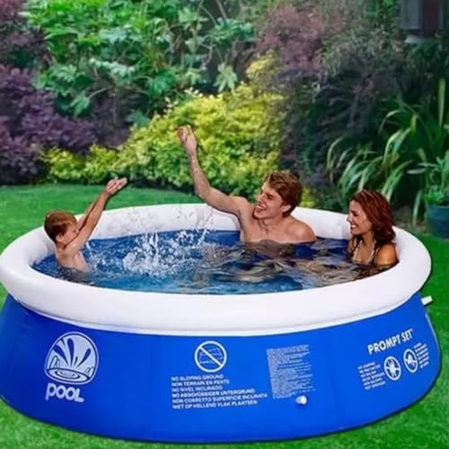 PISCINA INFLÁVEL COM BORDA CAPACIDADE PARA 2490 LT
