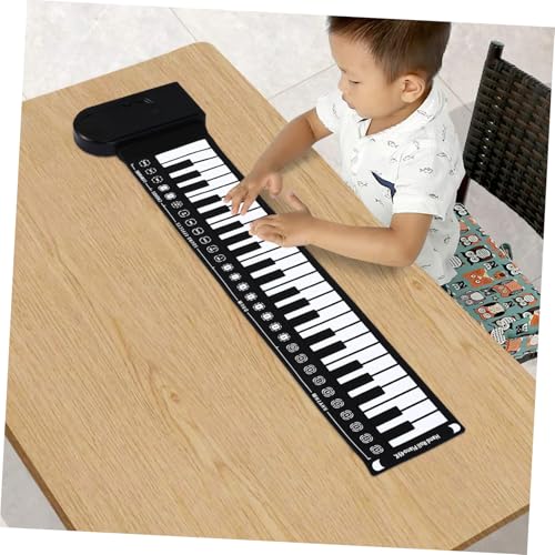 JOINPAYA 49 Rouleau De Piano Clavier De Piano Stickers Claviers Clavier Musical Électronique Changer Bébé Piano Ordinateur Contrôleur Midi Filaire Clavier Mécanique Usb Black Gel De Silice - Les Beatles, Paul McCartney, John Lennon, RIngo Starr, George Harrison JOINPAYA 49 Rouleau De Piano Clavier De Piano Stickers Claviers Clavier Musical Électronique Changer Bébé Piano Ordinateur Contrôleur Midi Filaire Clavier Mécanique Usb Black Gel De Silice – Image 8