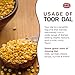 Spicy World Toor Dal Kori, Unoily, Madhi 4 Pound Bag - Indian Split Pigeon Peas - All Natural, Premium Quality, Vegan
