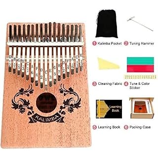 Mini Doigt Kalimba Pouce Piano 17 Touches Portable Pouce Doigt Piano Acajou Instrument De Musique for Enfants Débutants… - Les Beatles, Paul McCartney, John Lennon, RIngo Starr, George Harrison Mini Doigt Kalimba Pouce Piano 17 Touches Portable Pouce Doigt Piano Acajou Instrument De Musique for Enfants Débutants… – Image 6