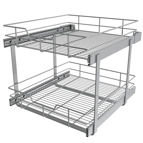 2 Tier Pull Out Cabinet Organizer 20