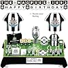 Official Newcastle United FC Party Supplies Box, 77-Piece All-in-One Set for 6 Guests, Disposable Tableware with Plates, Cups, Cutlery, Jersey Foil Balloons, Decorations #3