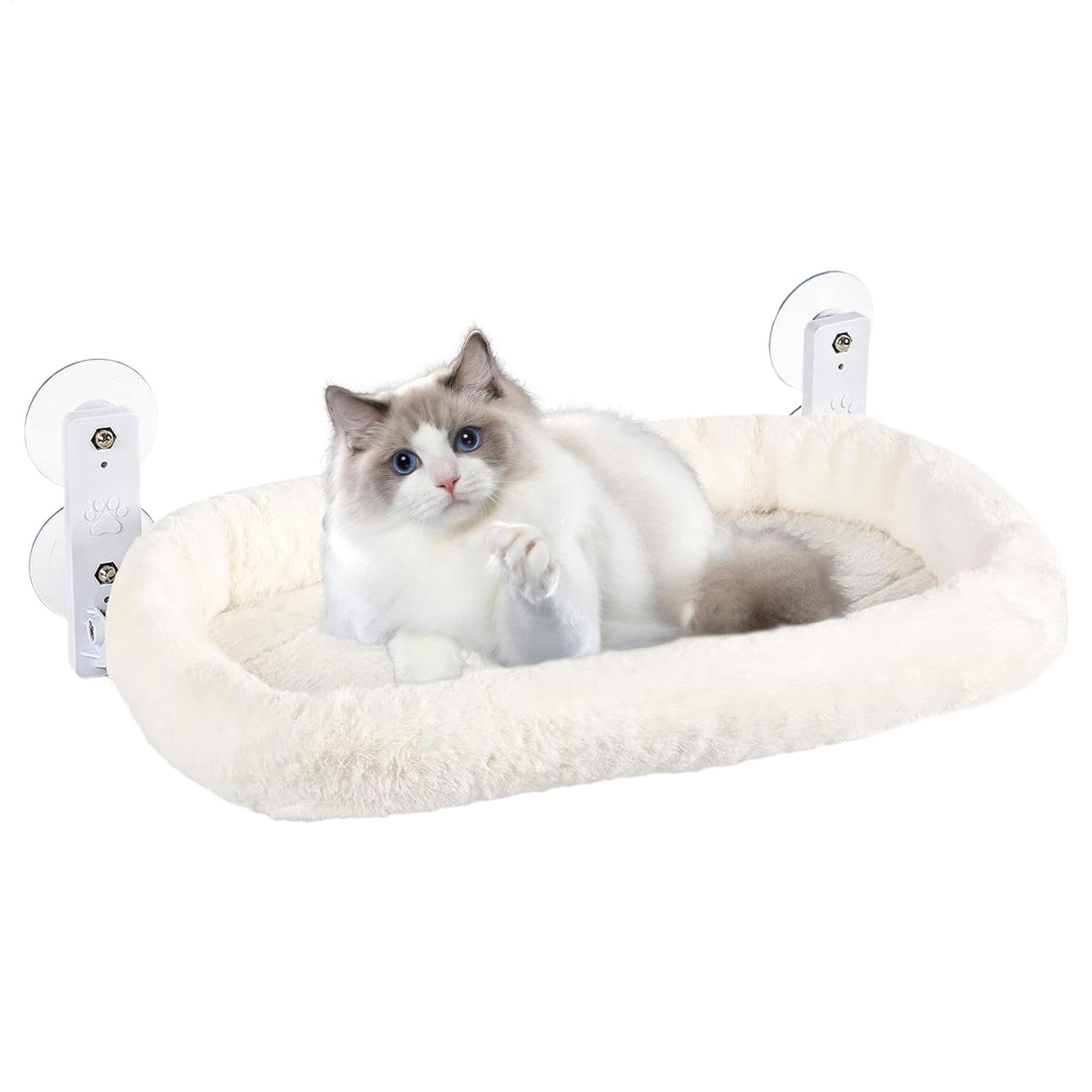 Ventana para cama para gatos, percha para ventana para gatos inalámbrica - Perchas para ventanas para gatos plegables que ahorran espacio | Calientes estantes para gatos Cama para gatos