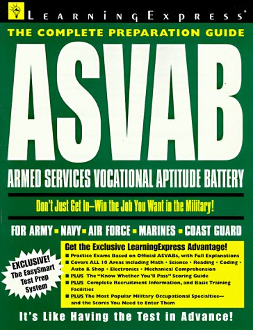 Asvab Complete Preparation Guide: Armed Services Vocational Aptitude ...