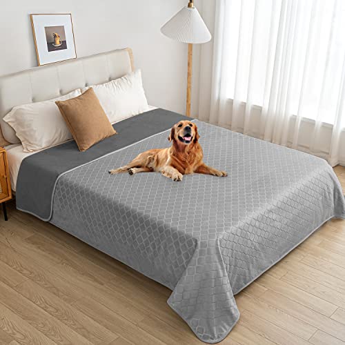 Fuguitex Waterproof Dog Blanket Bed Cover Dog Crystal Velvet Moroccan Fuzzy Cozy Plush Pet Blanket Throw Blanket For Couch Sofa #TOP5